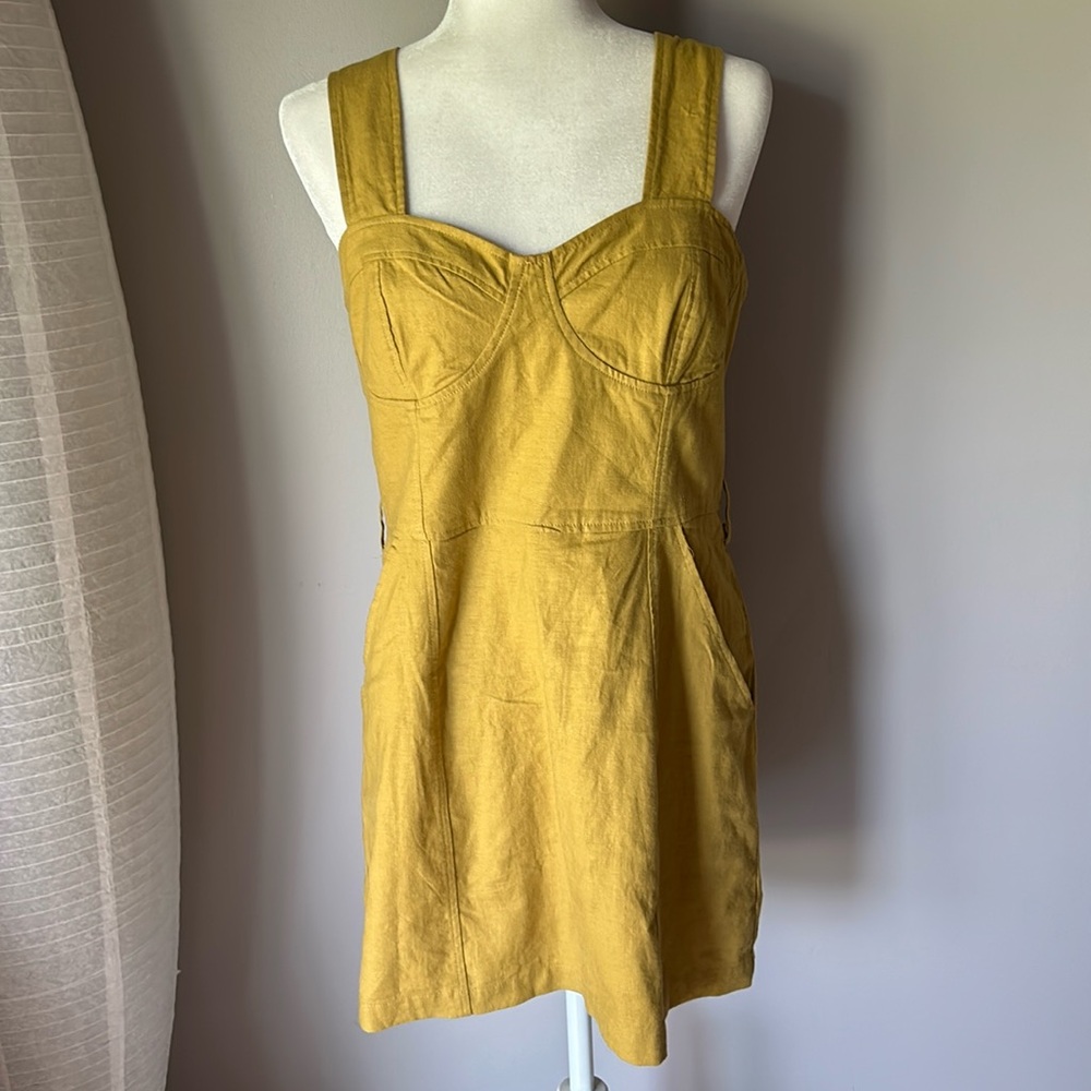 URBAN OUTFITTERS Women’s Linen Blend Mini Dress